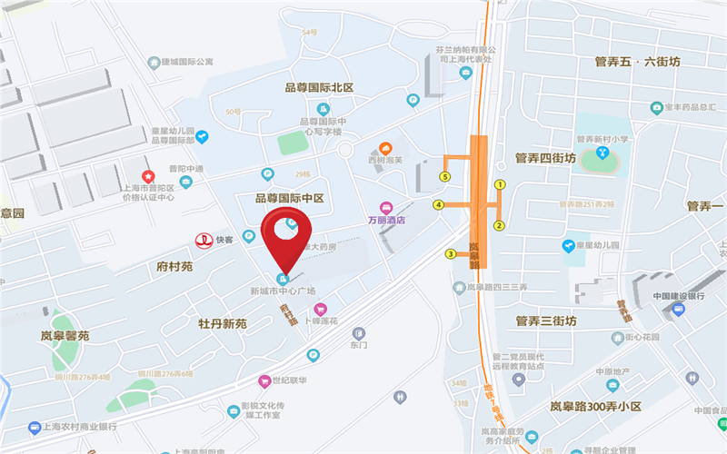 怎么评价岚皋路地铁站附近的新城市中心广场？
